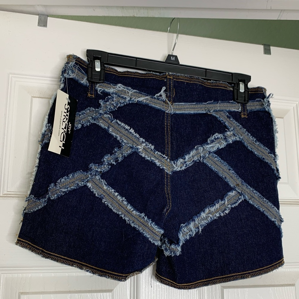 Blue jean shorts - Picture 2 of 2